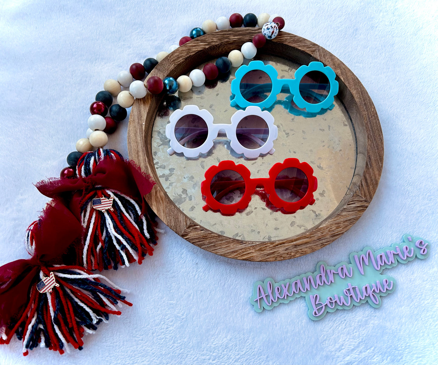 Red, White, & Blue Sunnies