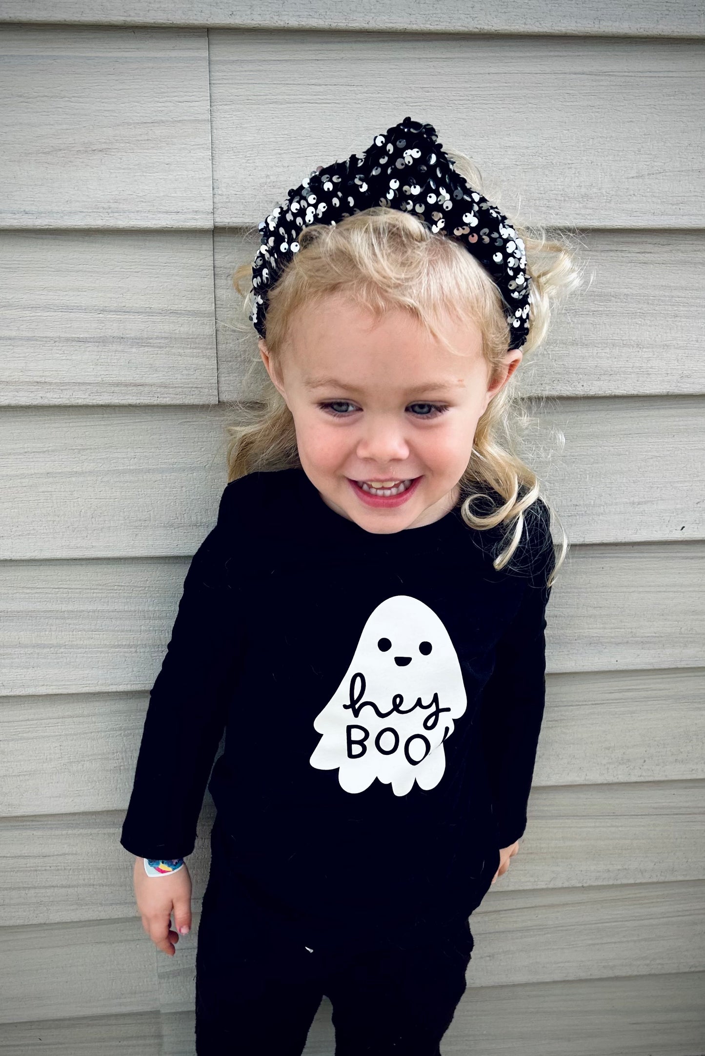 Black Sequin Headband