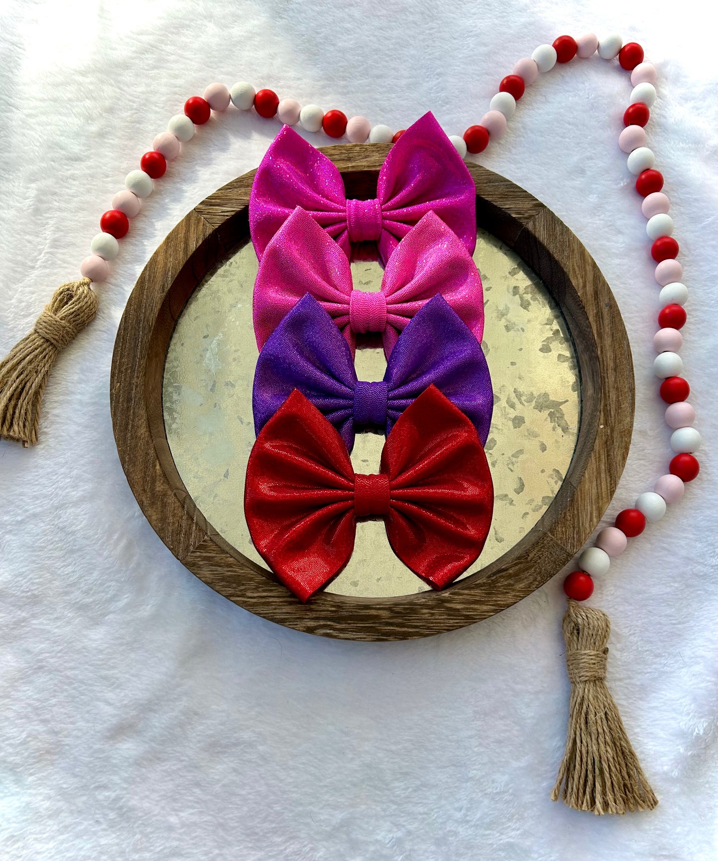 Valentine's Hologram Bows